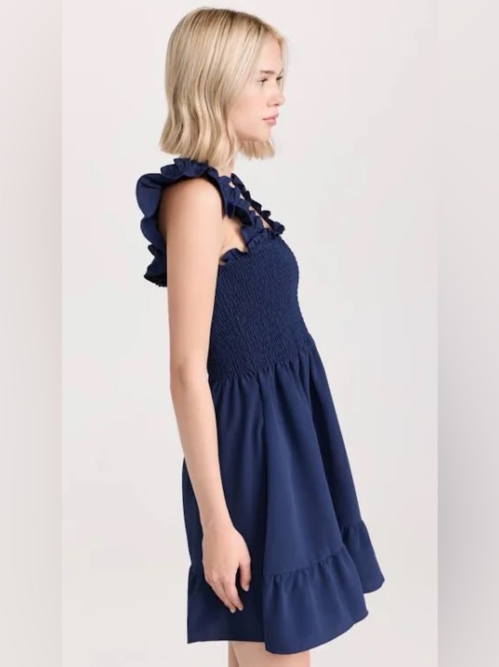 Hill House Home The Elizabeth Nap Dress Navy Size Large - Picture 7 of 8